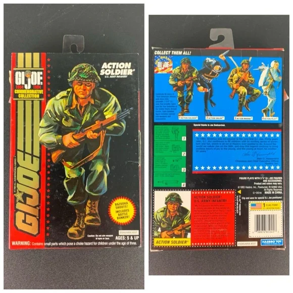 Complete set of 3/4” GI Joe's from the 30th Anniversary